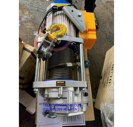 Tời điện KCD2500 Nitto 1250kg/2500kg 220v