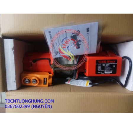 TỜI ĐIỆN KIO WINCH TAIWAN GG-200 200KG