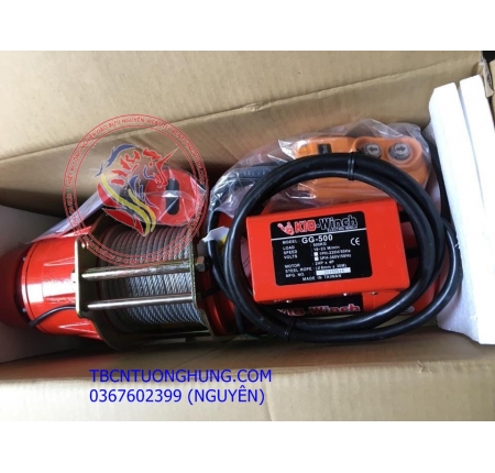 TỜI ĐIỆN KIO WINCH TAIWAN GG-500 500KG 