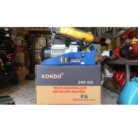 TỜI ĐIỆN MINI KONDO 100KG PA200