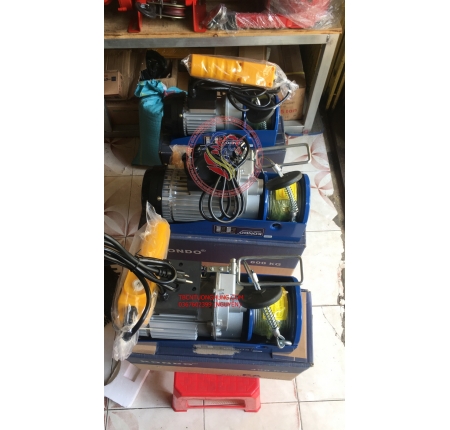 Tời điện mini gia đình kondo pa1200 600kg