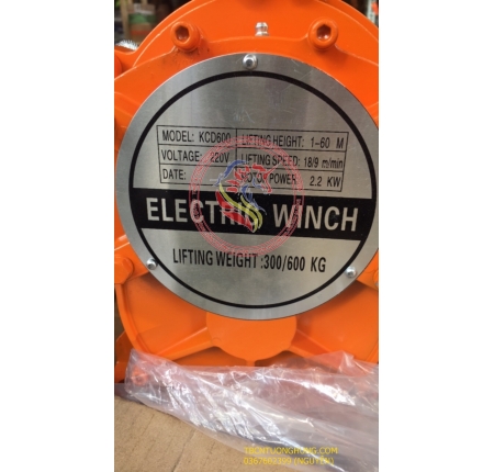 TỜI ĐIỆN NHANH 300KG-600KG KOORFLCO TAIWAN