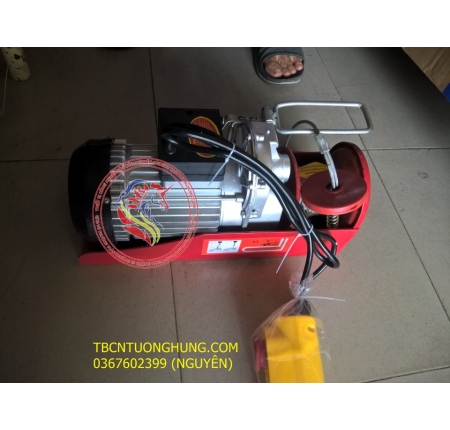 Tời điện mini gia đình 500kg Pa1000