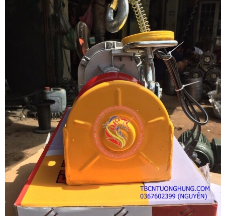 Tời điện mini gia đình 500kg Pa1000