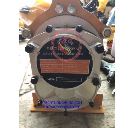 TỜI ĐIỆN XÂY DỰNG KCD 400KG/800KG