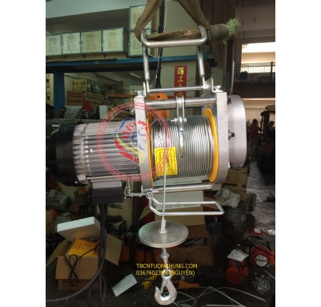 TỜI ĐIỆN TREO KENSEN 250KG TAIWAN 60 MÉT