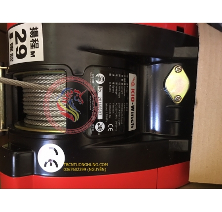 TỜI ĐIỆN TREO KIO WINCH SK230 230KG TAIWAN