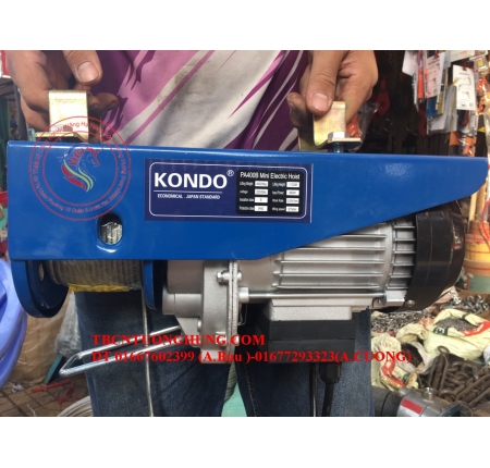 TỜI ĐIỆN MINI KONDO 200KG PA400