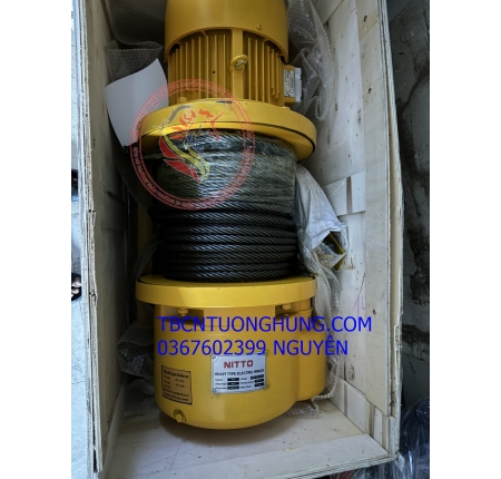 Tời điện xây dựng KCD Nitto 2 tấn 380v 