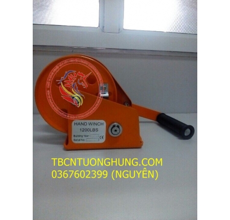 TỜI CÁP QUAY TAY 1200LBS 545KG  TAIWAN