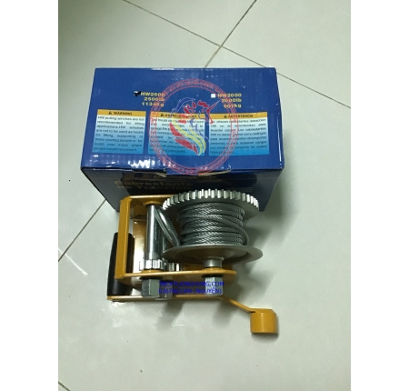 TỜI QUAY TAY 2500LBS TAIWAN CAO CẤP