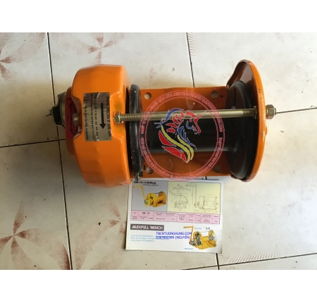 TỜI CÁP QUAY TAY MAXPULL 1 TẤN 1000KG GM10 JAPAN