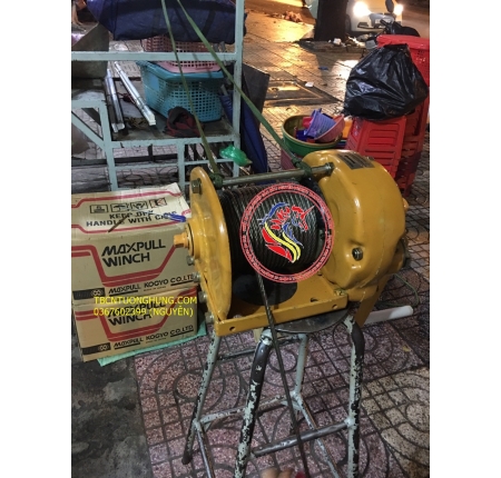 TỜI CÁP QUAY TAY MAXPULL 2 TẤN 2000KG GM20 JAPAN