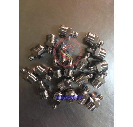 ỐC (VÚ) BƠM MỠ BÒ INOX SS304 TAIWAN