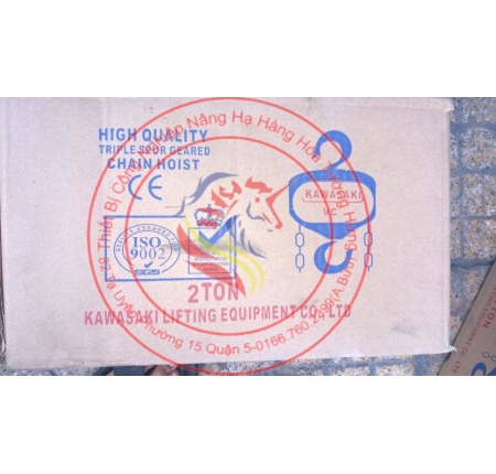 PALANG XÍCH KÉO TAY KAWASAKI 2 TẤN VC2