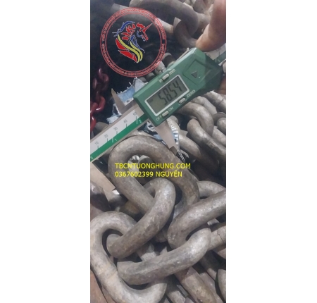 Dây xích thép băng tải gầu 14mm 18mm 20mm 22mm 26mm 